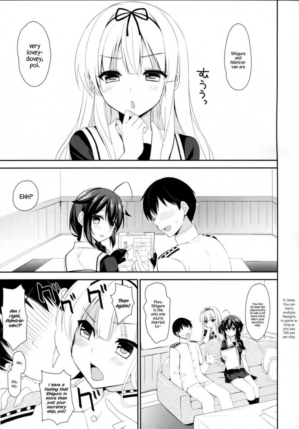 Hentai Manga Comic-I Want to be Separated from Yandere Shigure-Read-4